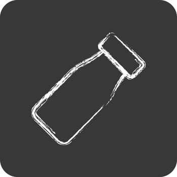 Icon Clean Water. suitable for Ecology symbol. chalk Style. simple design editable. design template vector