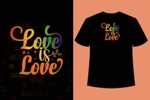 Pride Day Wavy retro typography t shirt design vector t shirt design typography t shirt design