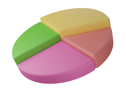 pie chart presentation infographic business marketing or financial analysis concept png