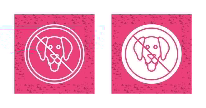 No Pets Allowed Vector Icon
