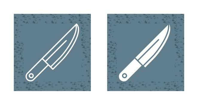 knife vector icon