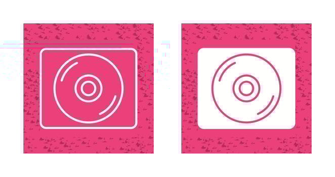 CD Vector Icon