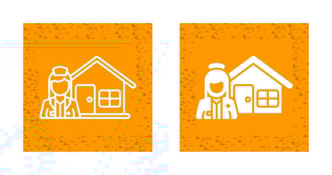 Nursing Home Vector Icon