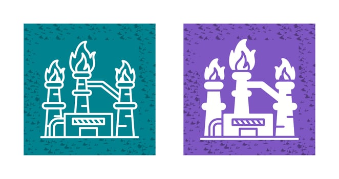 Natural Gas Vector Icon