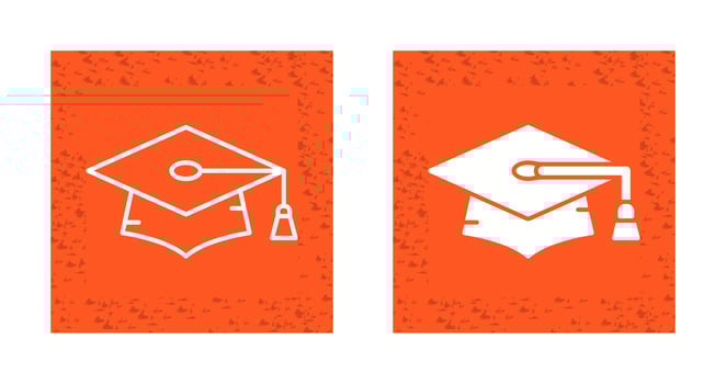 Graduation Cap Vector Icon