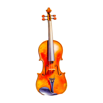 AI generative violin png