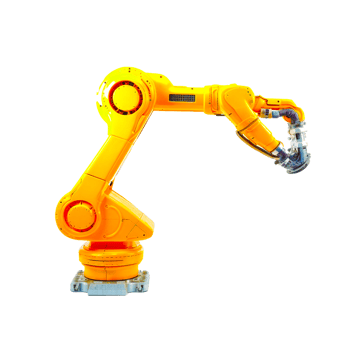 AI generative industrial robot png
