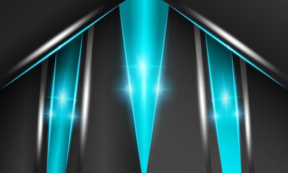 Dark blue abstract modern background for social media design vector