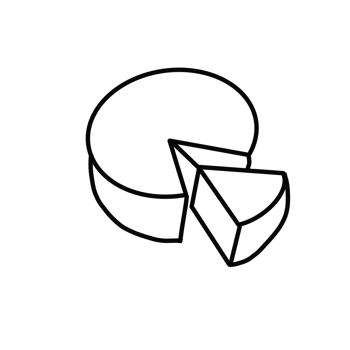 cheese milk fat dairy fresh organic line doodle png