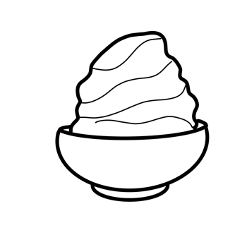 whipping cream milk dairy fresh organic line doodle png