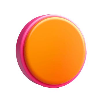 coin in 3D style trending color palette with png