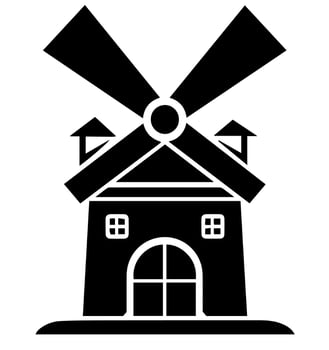 windmill vector icon website ux ui