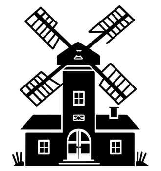 windmill vector icon website ux ui