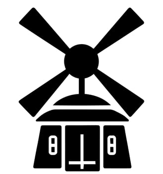 windmill vector icon website ux ui