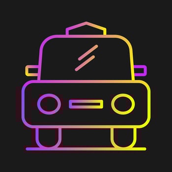 Cab Vector Icon