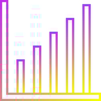 Bar Chart Vector Icon