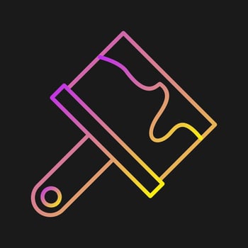 Paint Brush Vector Icon