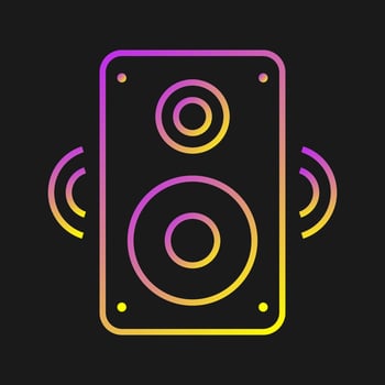 Speaker Vector Icon