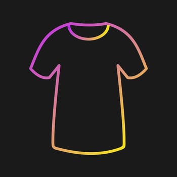 T Shirt Vector Icon