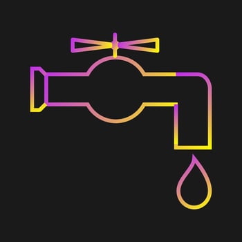 Water Tap Vector Icon