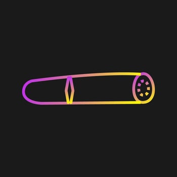 Cigar Vector Icon
