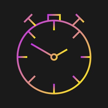 Clock Vector Icon