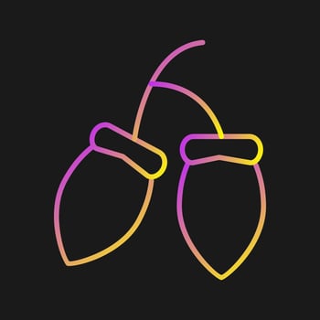 Acorns Vector Icon