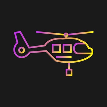 Helicopter Vector Icon