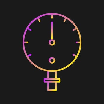 Manometer Vector Icon