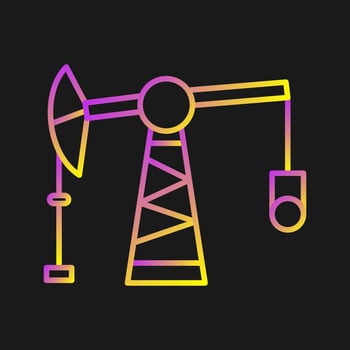 Pumpjack Vector Icon
