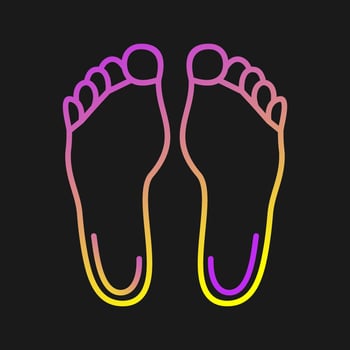 Feet Vector Icon