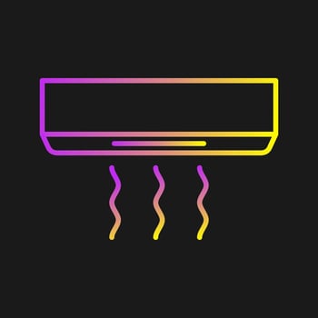 Air Curtain Vector Icon