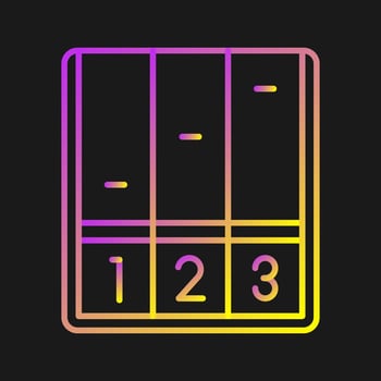 Running Track Vector Icon