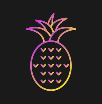 Pineapple Vector Icon