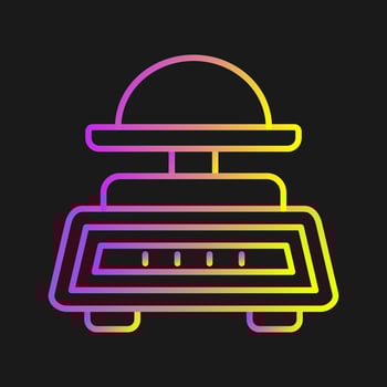 Kitchen Scale Vector Icon