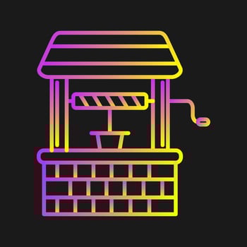 Water Well Vector Icon