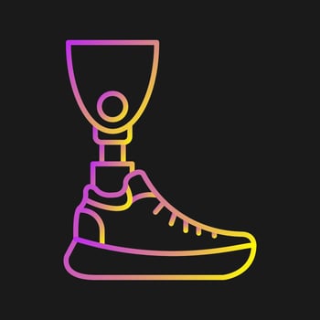 Prosthesis Vector icon