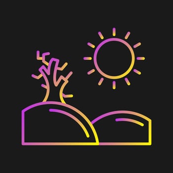 Desert Vector Icon