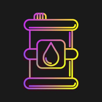 Oil Barrel Vector Icon