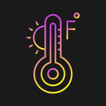 Fahrenheit Vector Icon