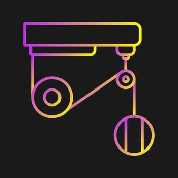Pulley Vector Icon