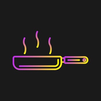 Frying Pan Vector Icon