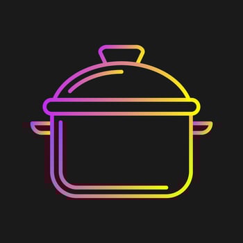 Cooking Pot Vector Icon