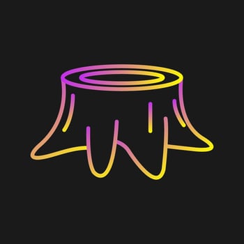 Stump Vector Icon