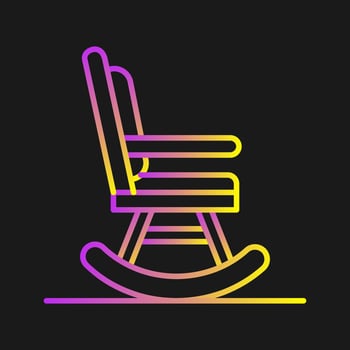 Rocking Chair Vector Icon