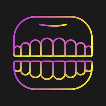 Denture Vector Icon