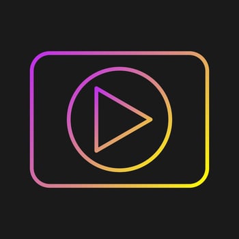 Play Button Vector Icon