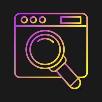 Search Vector Icon