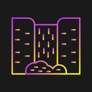 Waterfall Vector Icon