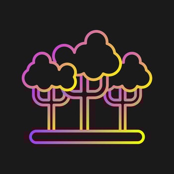 Forest Vector Icon
